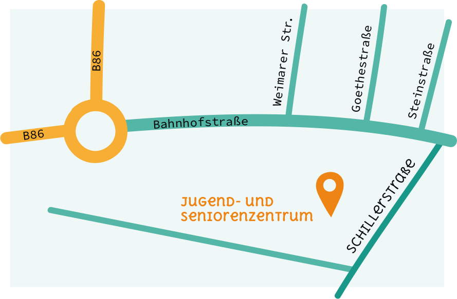 Anfahrt Heldrungen